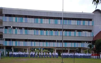 SMA Kartini Batam Melaksanakan Upacara Bendera 10 Nopember 2021