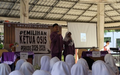 Debat Pasangan Calon Ketua dan Wakil Ketua OSIS Periode 25/26